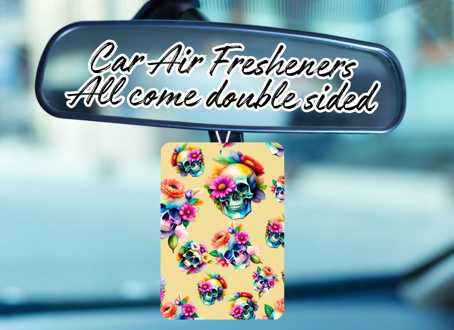 Car Air Fresheners- Skull Madness