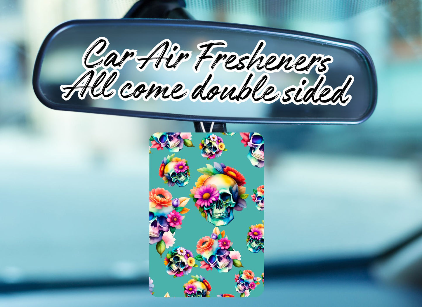 Car Air Fresheners- Skull Madness