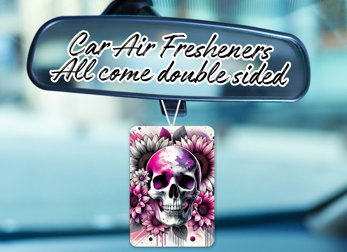 Car Air Fresheners- Skull Madness