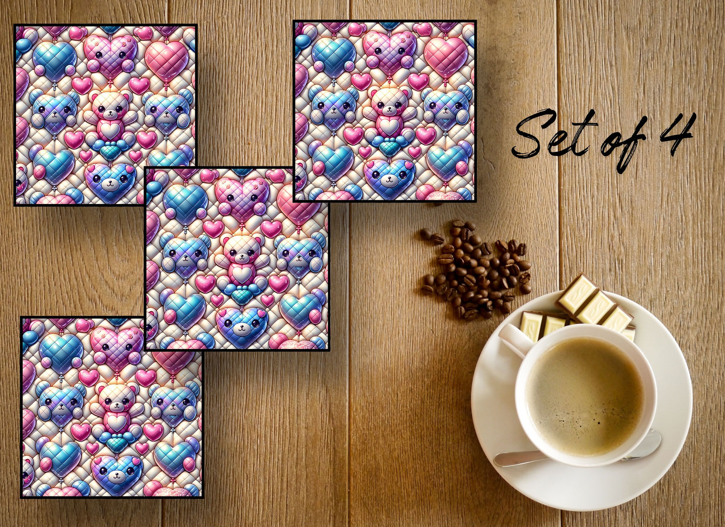 Drink Coasters- Bears