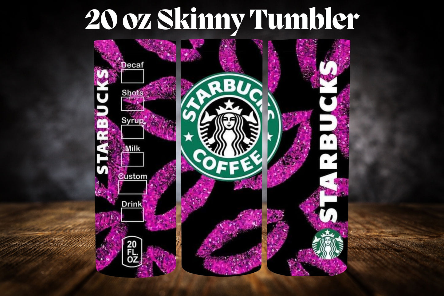 20oz Tumbler- Coffee House Collection