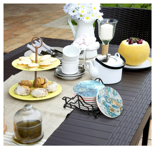 Metal Coaster Holder