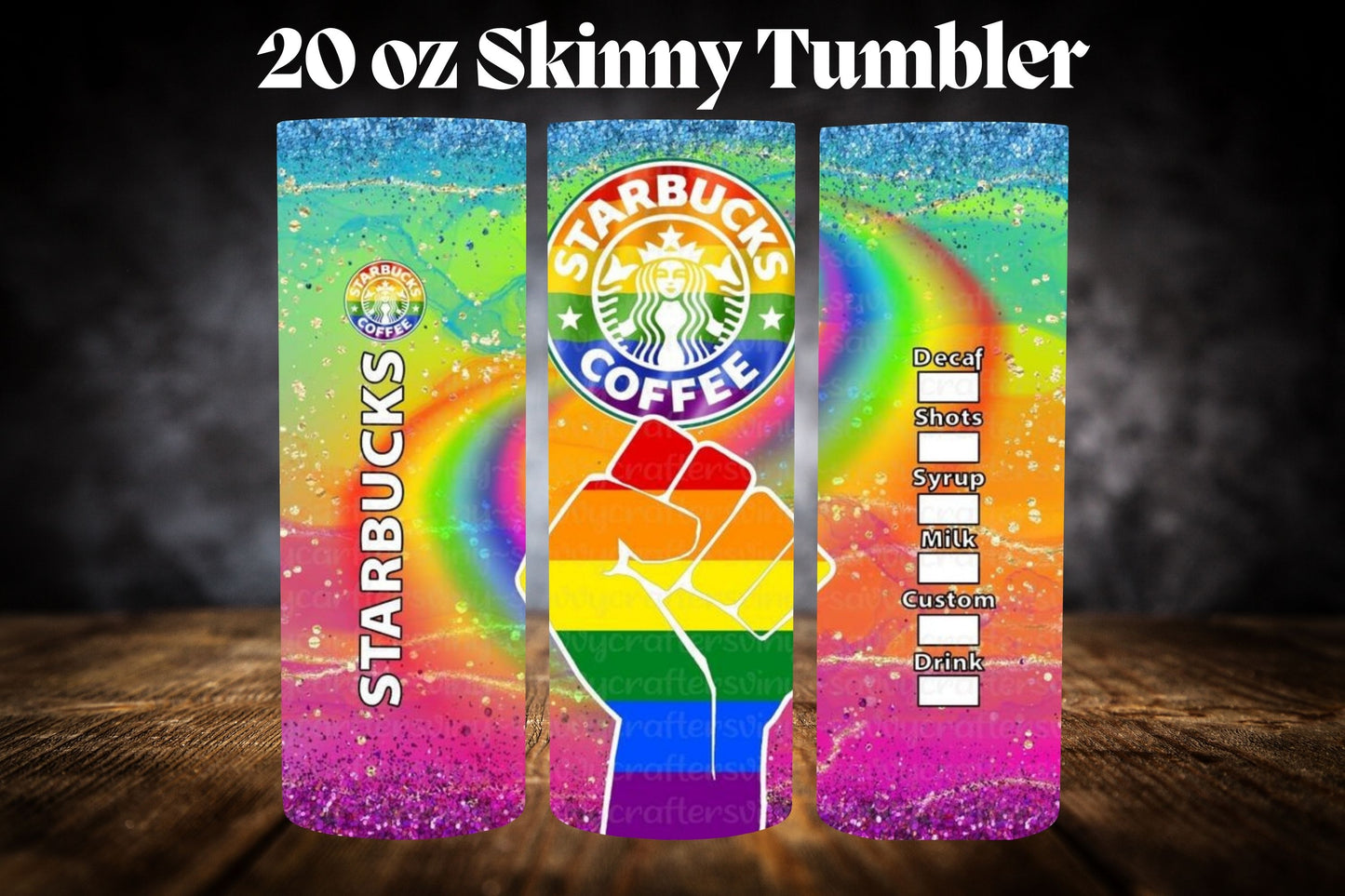 20oz Tumblers-Pride Collection