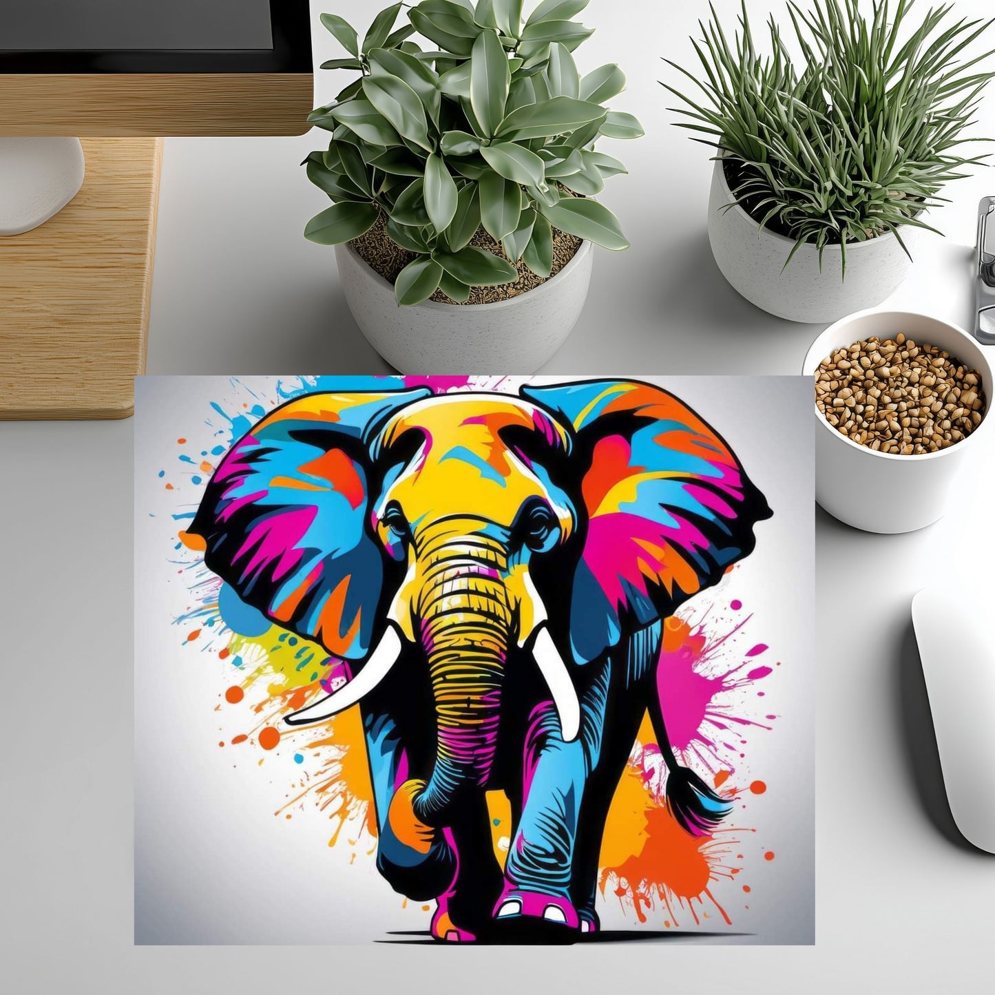 Mouse Pad- Elephants