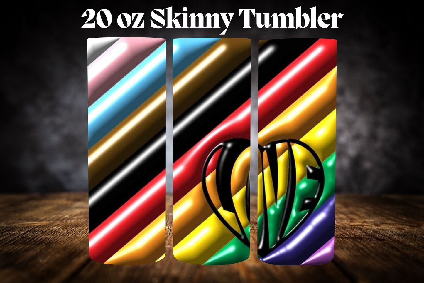 20oz Tumblers-Pride Collection