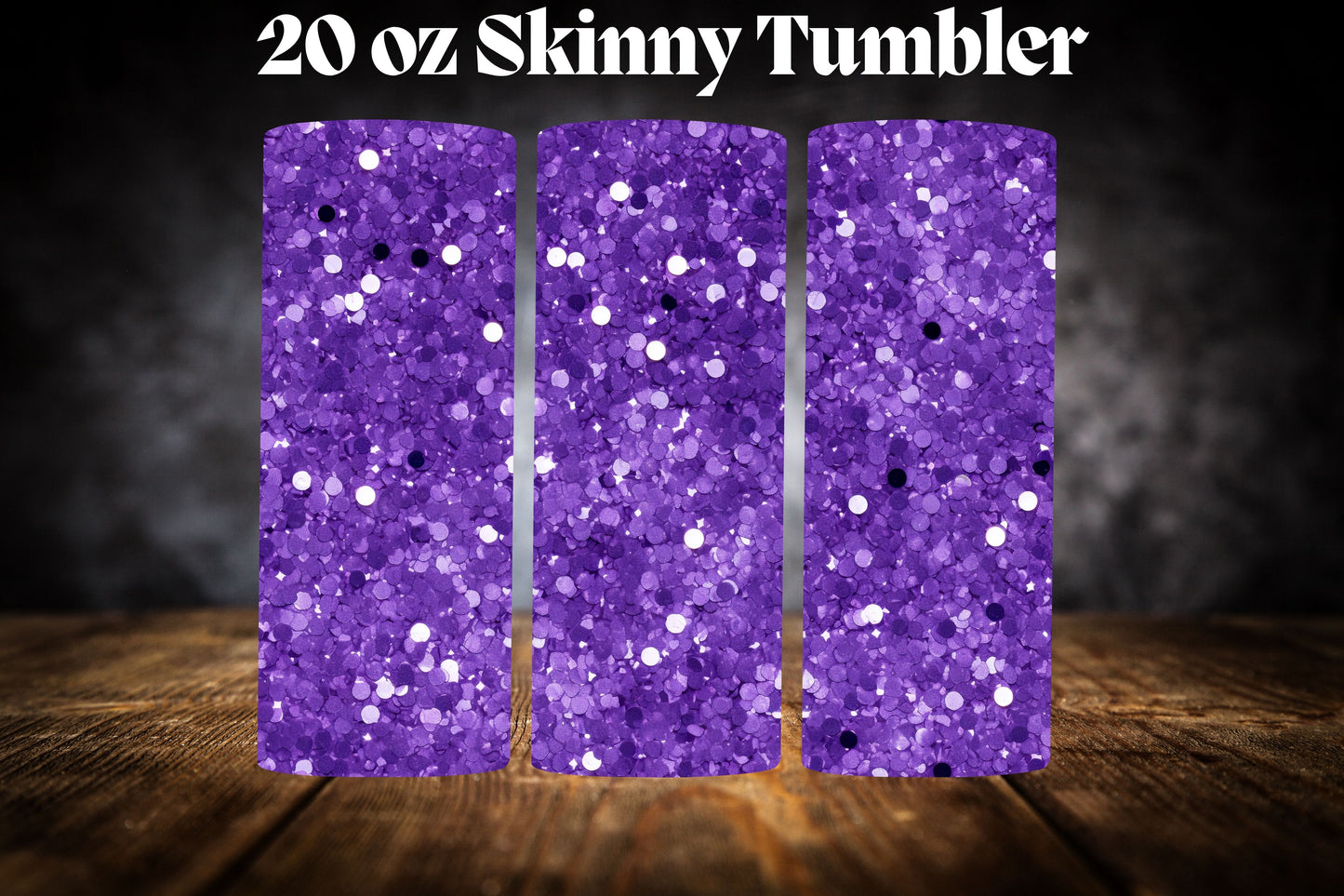 20oz Tumblers- Glitter Sparkle Collection