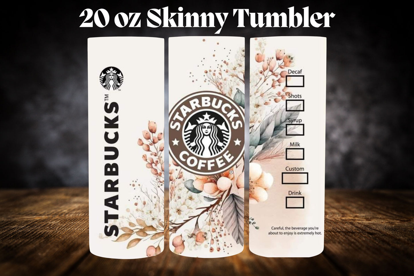 20oz Tumblers- Coffee House Collection