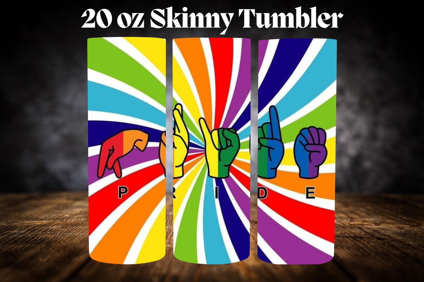 20oz Tumblers-Pride Collection