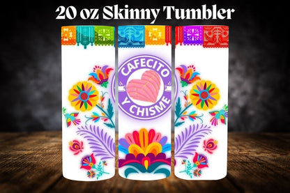 20oz Tumbler- Cafecito