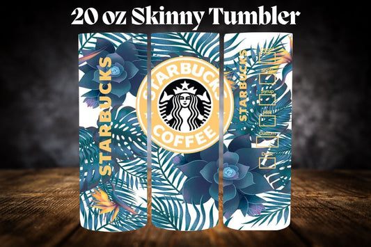 20oz Tumbler- Starbucks-Blue