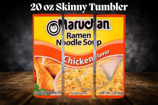 20oz Tumbler- Ramen Chicken