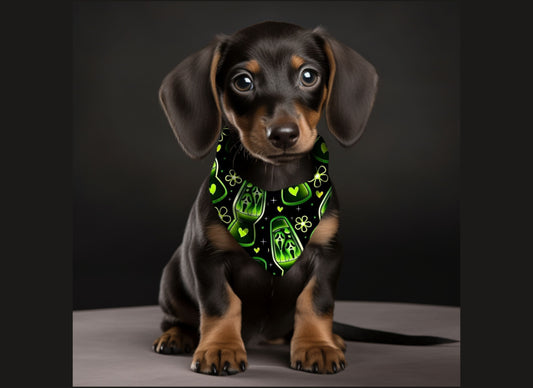 Dog Bandana-Lava Lamps Print