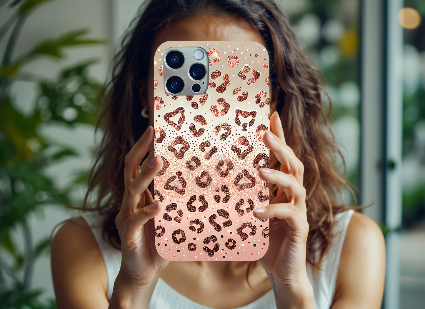 Funda para iPhone con estampado animal