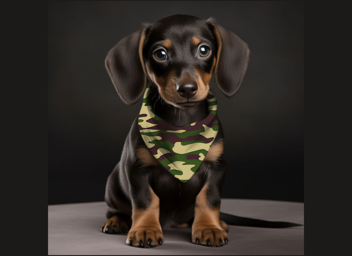 Dog Bandanas-Camouflage Designs