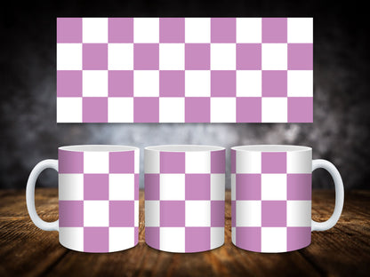 Coffee Mug-Checkered