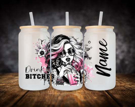 Glass Can-Girl-Drunk