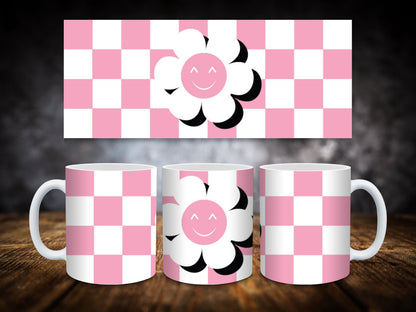Coffee Mug-Checkered