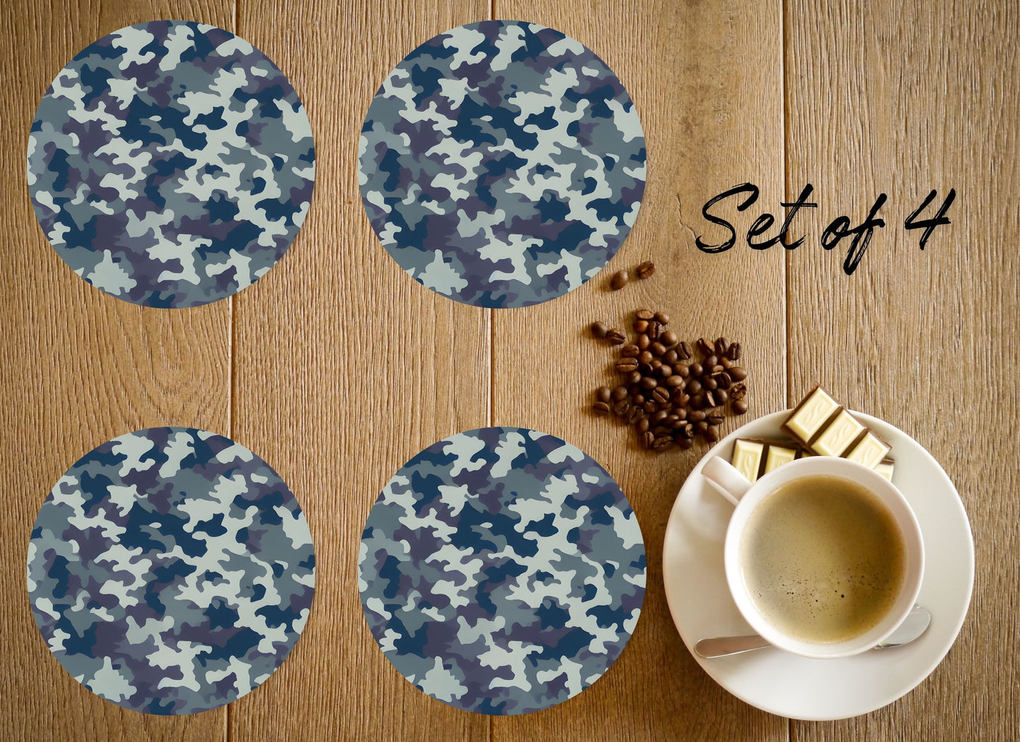 Drink Coaster- Army Print