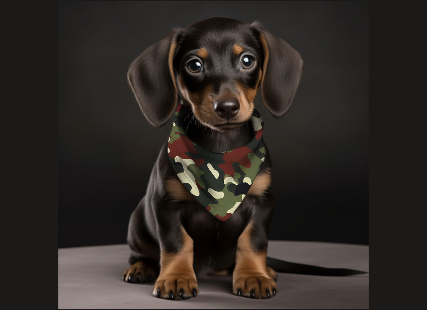 Dog Bandanas-Camouflage Designs