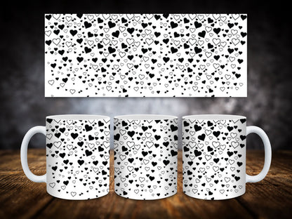 Coffee Mugs-Hearts Themed