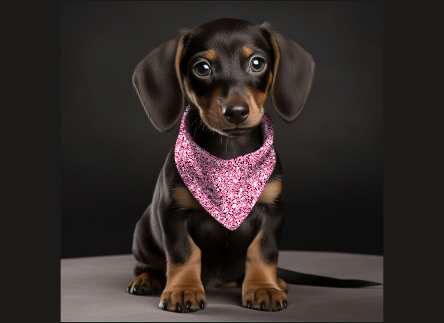 Dog Bandana-Ombre & Glitter Multi