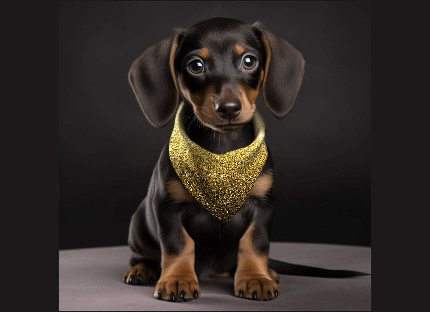 Dog Bandana-Ombre & Glitter Multi