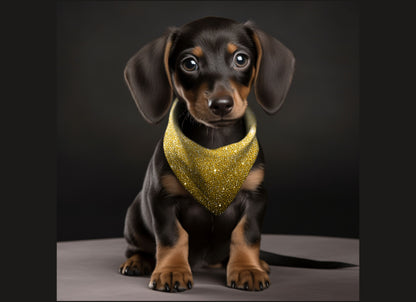 Dog Bandana-Ombre & Glitter Multi