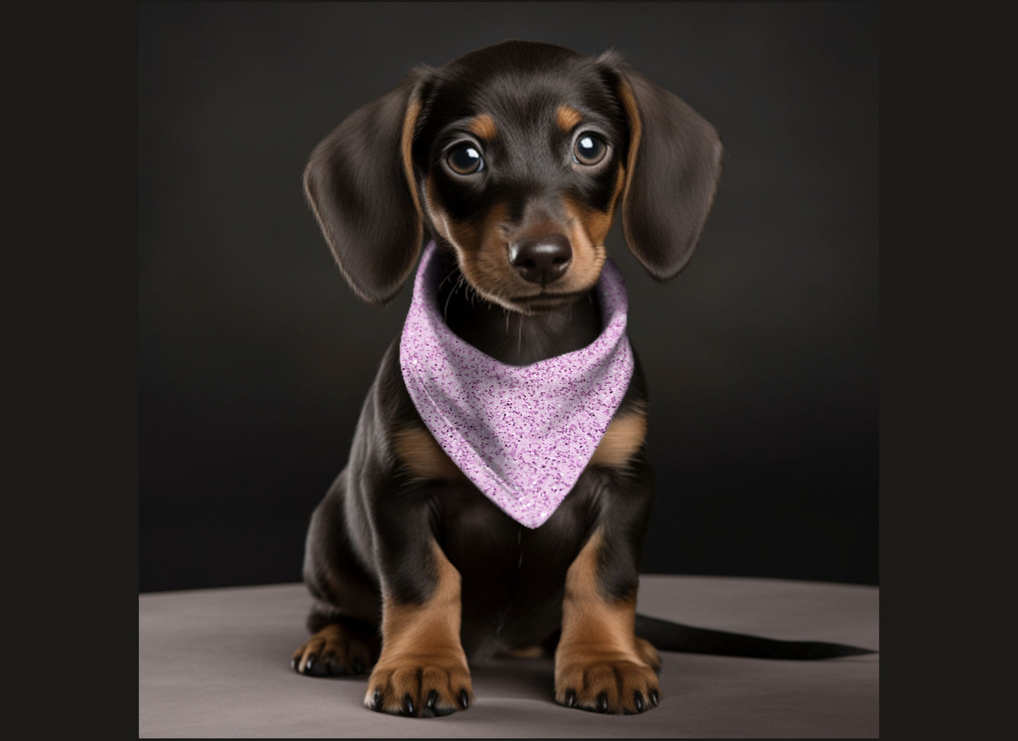 Dog Bandana-Ombre & Glitter Multi