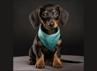 Dog Bandana-Ombre & Glitter Multi