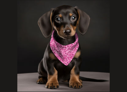 Dog Bandana-Ombre & Glitter Multi