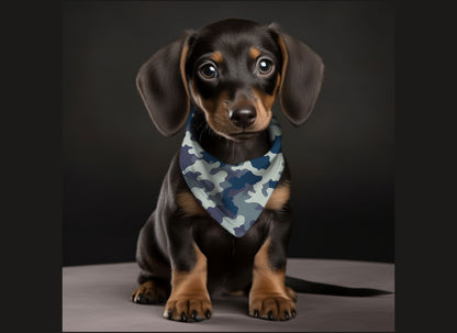 Dog Bandanas-Camouflage Designs