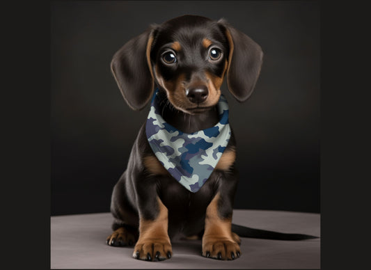 Dog Bandanas-Camouflage Designs