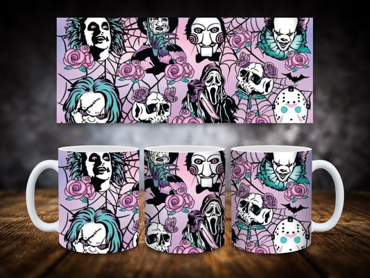 Coffee Mugs Halloween Theme
