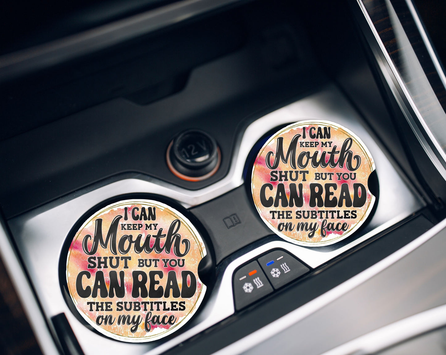 Car Coasters- Make A Statement Multi