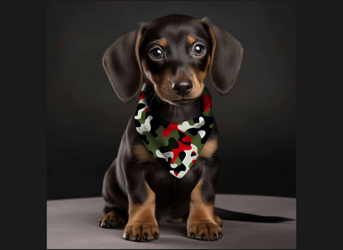Dog Bandanas-Camouflage Designs