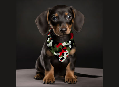 Dog Bandanas-Camouflage Designs