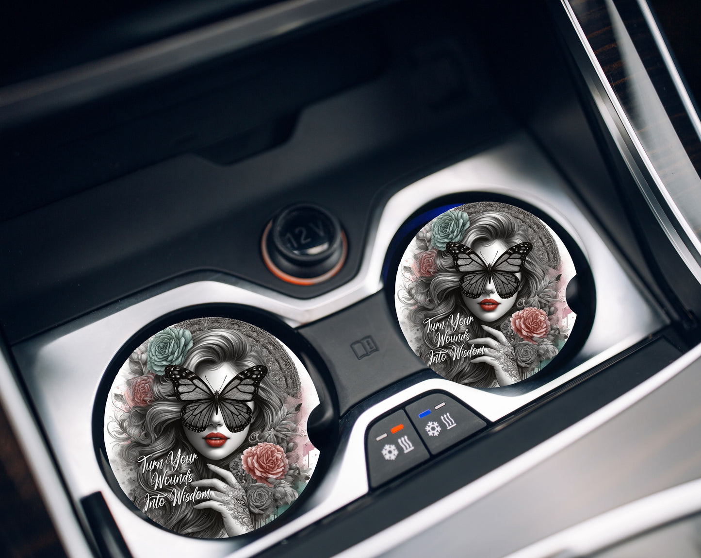 Car Coasters- Women Glamor