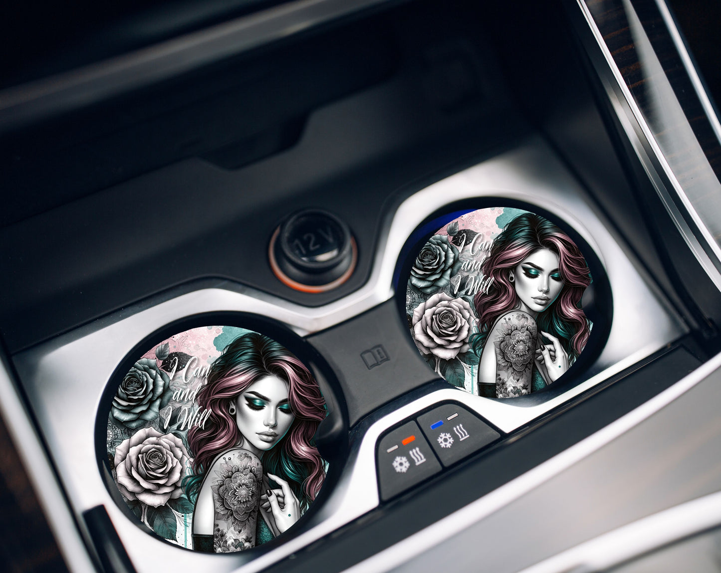 Car Coasters- Women Glamor