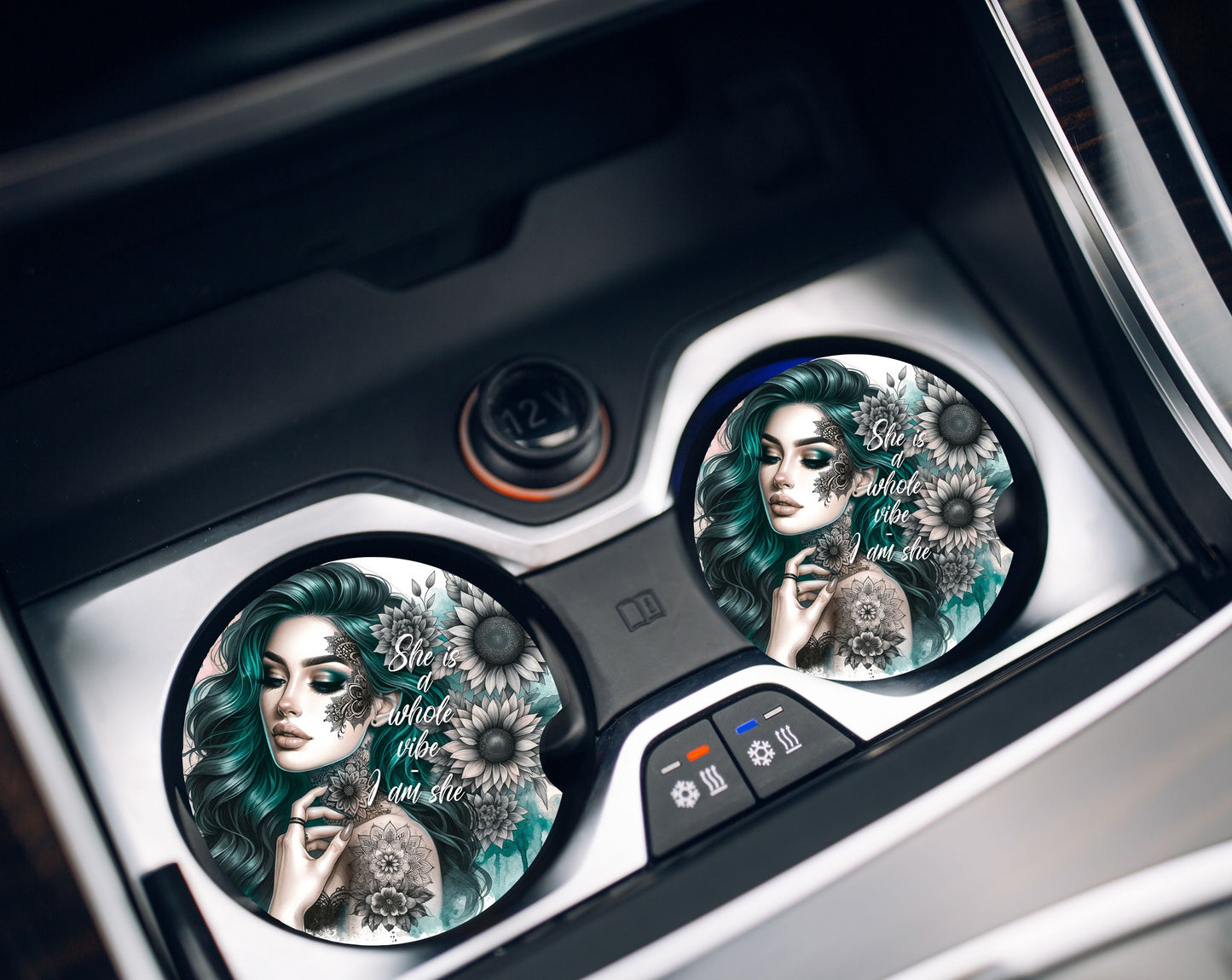 Car Coasters- Women Glamor