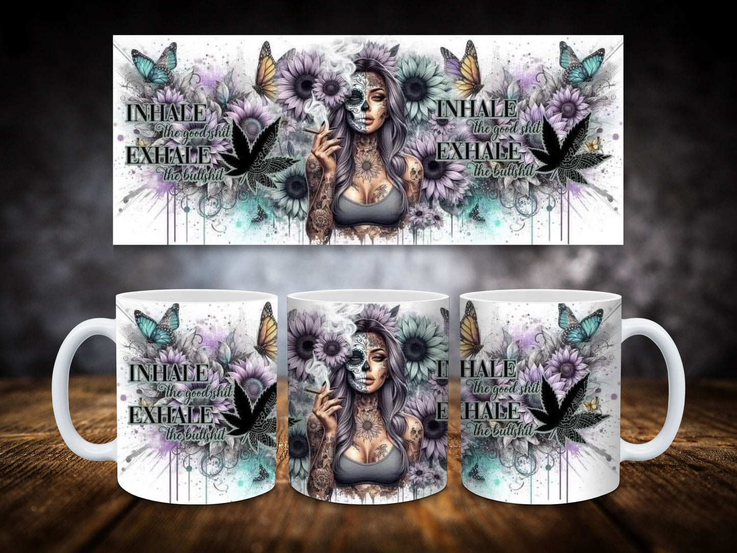 Coffee Mugs- Skulls Theme