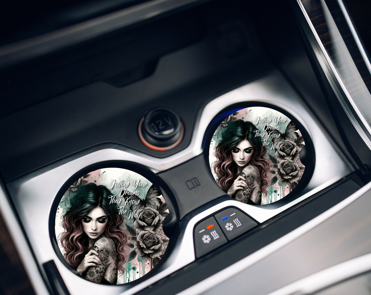 Car Coasters- Women Glamor
