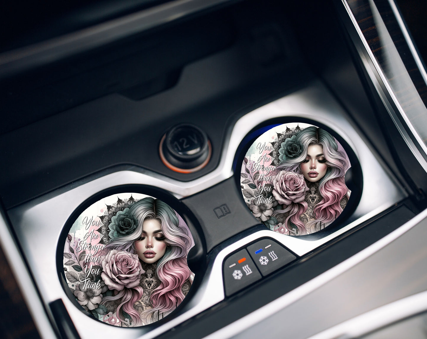 Car Coasters- Women Glamor