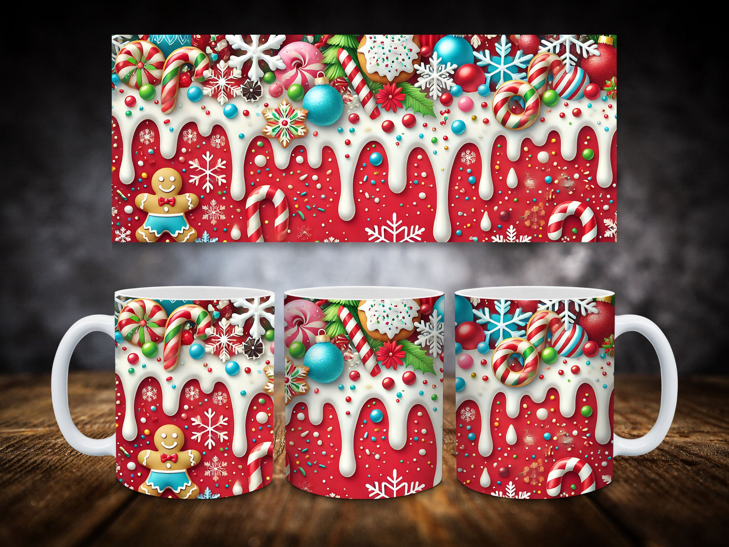 Coffee Mugs- Christmas Theme