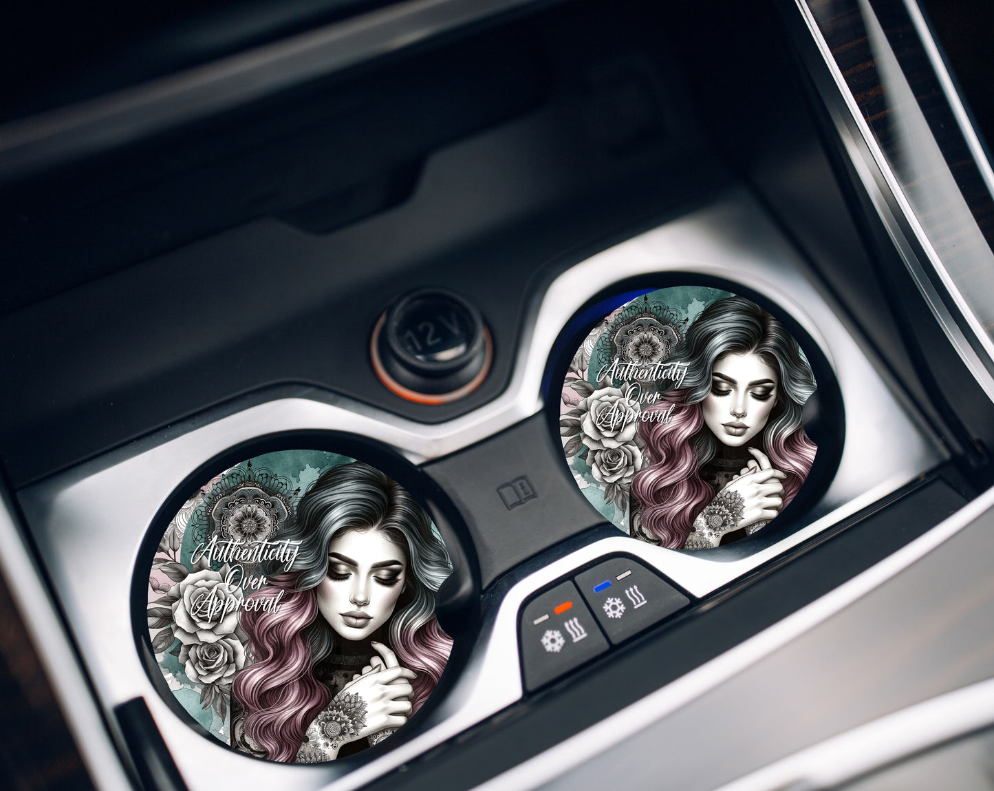 Car Coasters- Women Glamor