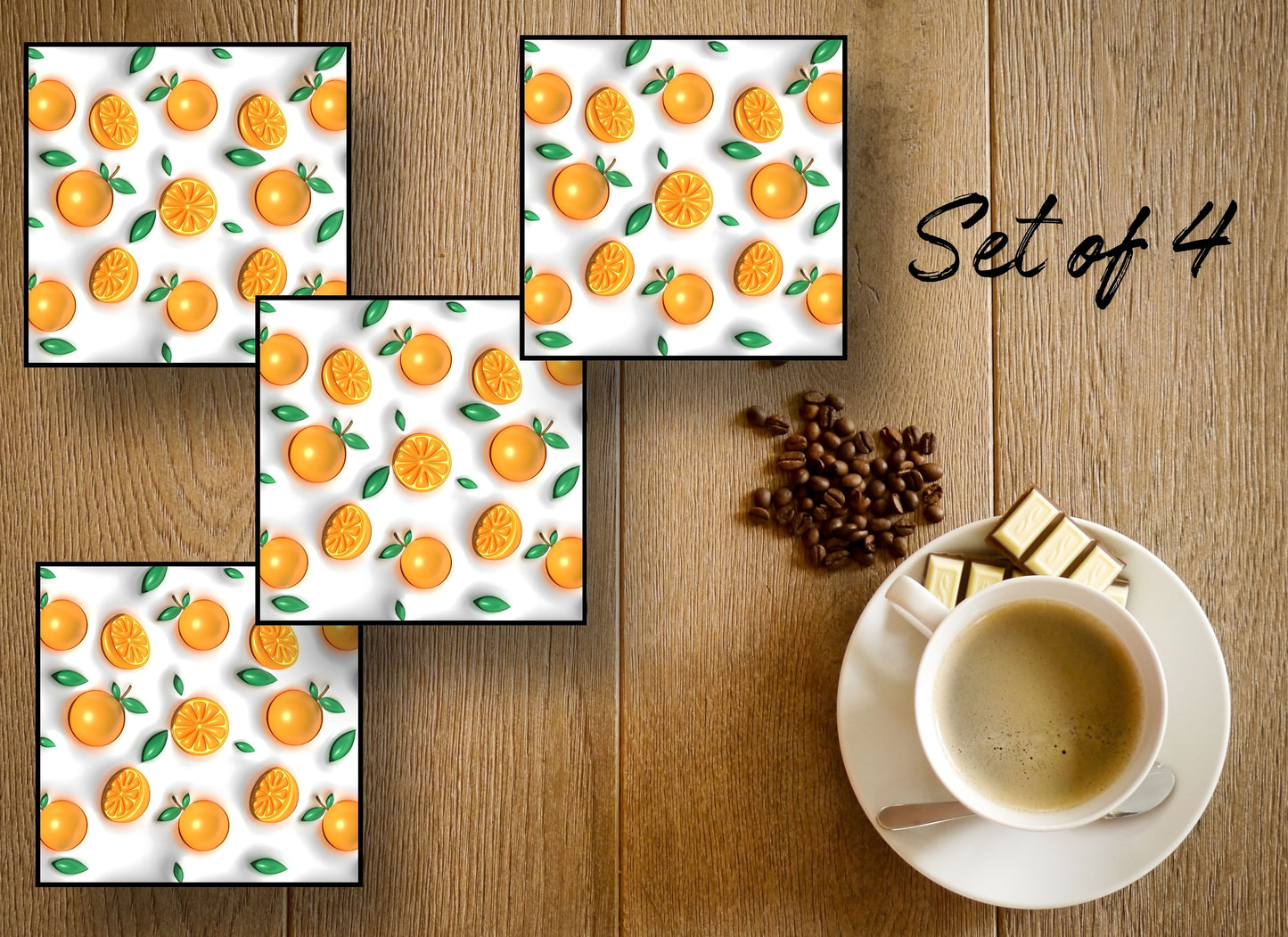 Drink Coasters- Fruit
