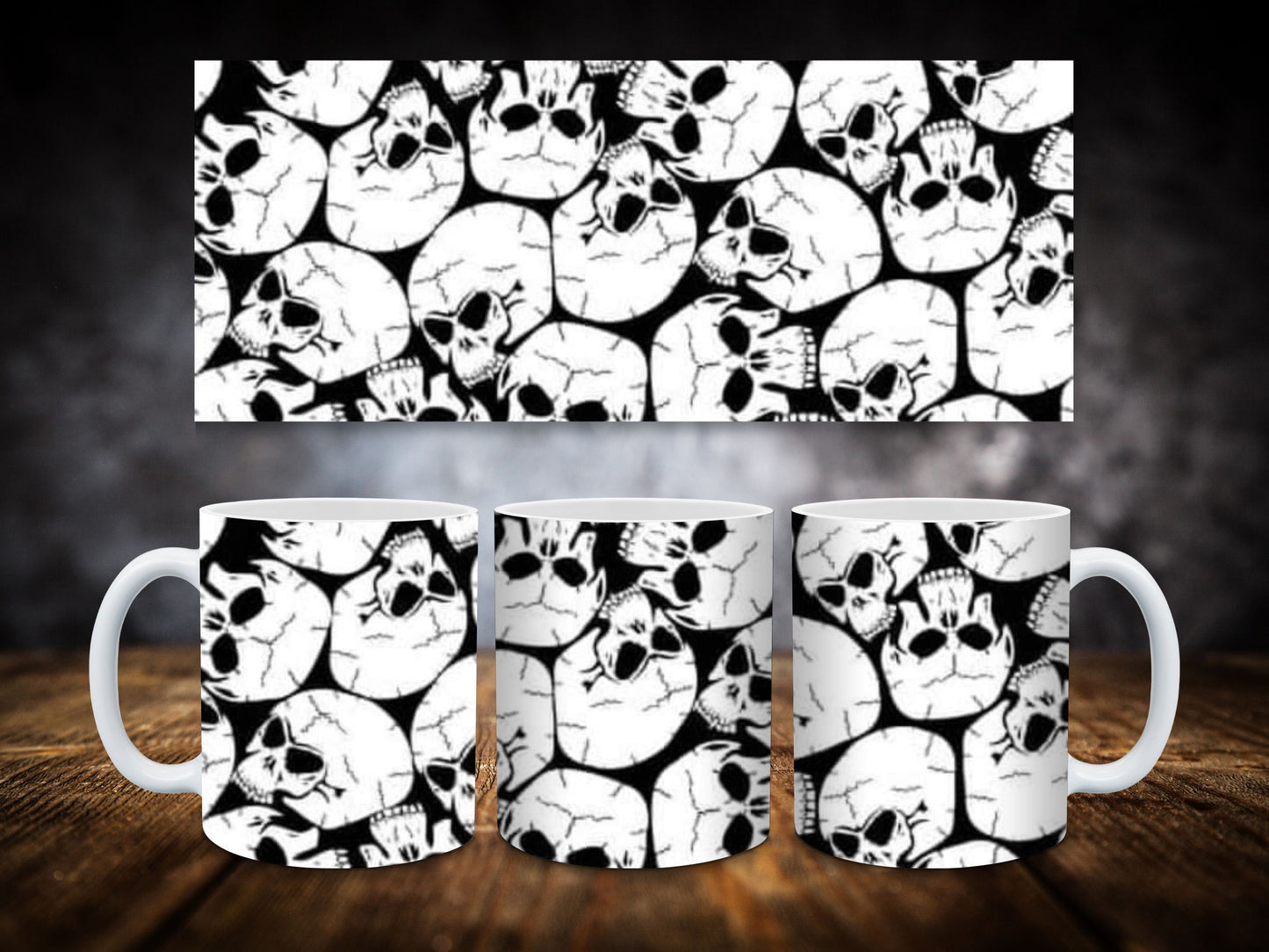 Coffee Mugs- Skulls Theme
