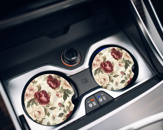 Car Coasters- Spring Flowers