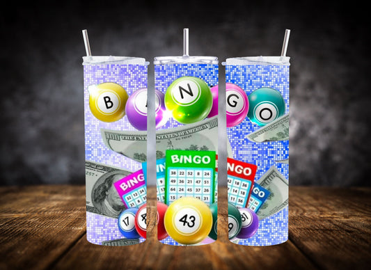 20oz Tumbler Bingo Lovers