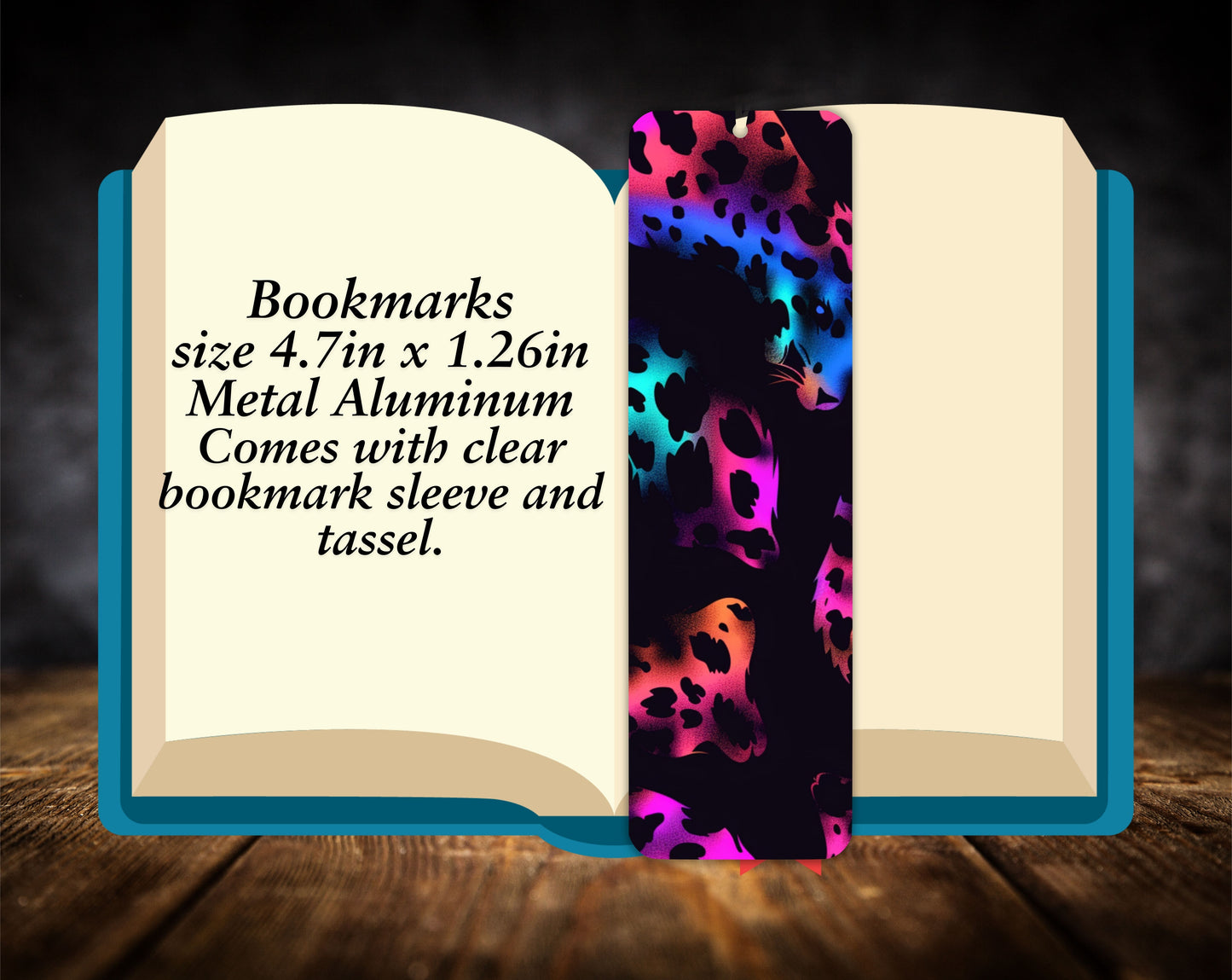 Bookmarks-Leopard Print