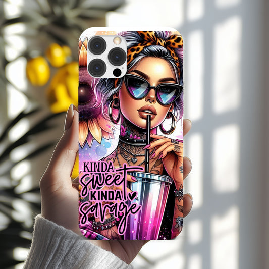 iPhone Case  Kinda Sweet Kinda Savage